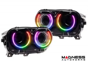 Dodge Challenger LED Head Lights - XRGB Series - Morimoto - 2015-2023